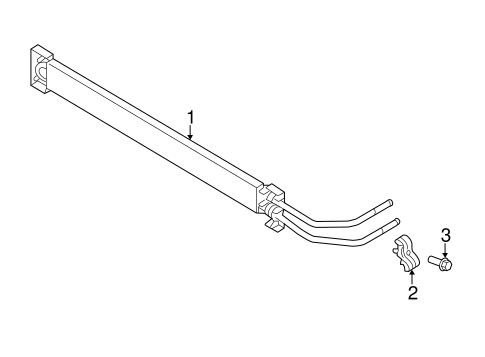Cayenne POWER STEERING OIL COOLER