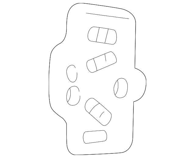 F4ZZ6351496A Деталь DOME LAMP ASSY BRACKET