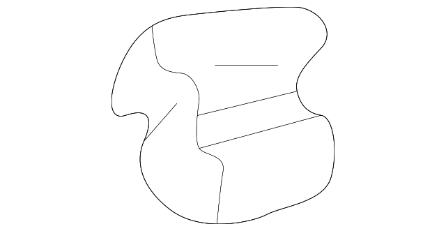 2R3Z63041A22AA Деталь SUNVISOR RETAINER, RIGHT