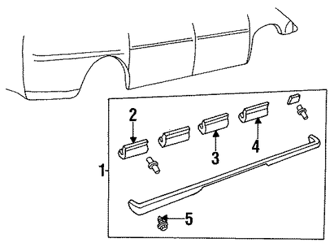 Trans Sport EXTERIOR TRIM - SIDE PANELS
