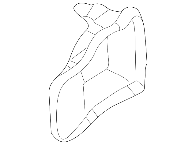 YS4Z13K046CA Деталь REAR CAP, RIGHT