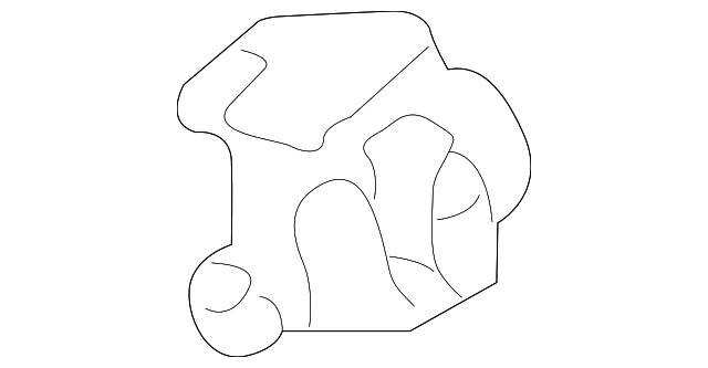 YS4Z13A004GA Деталь MOUNT BRACKET