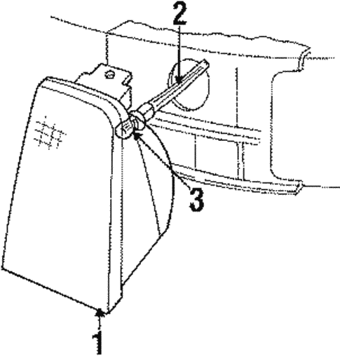 Park Lamps for 1984 Ford Mustang #0