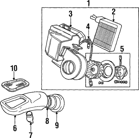 Defender 90 BLOWER MOTOR & FAN