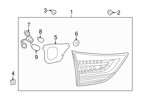ELECTRICAL/BULBS for 2016 Toyota Sienna #5