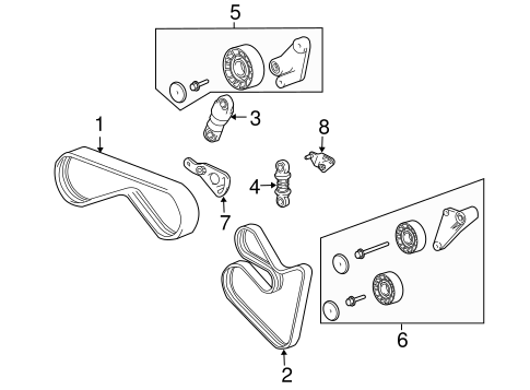 Range Rover BELTS & PULLEYS