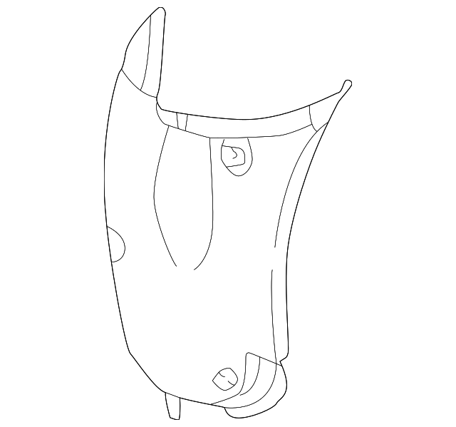 996-504-574-02 Деталь WHEELHOUSE LINER, RIGHT