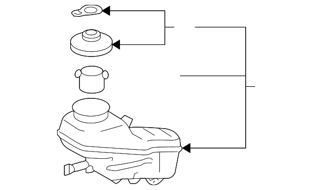 19205192 Деталь RESERVOIR ASSY