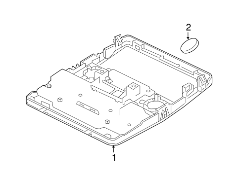 XF OVERHEAD CONSOLE