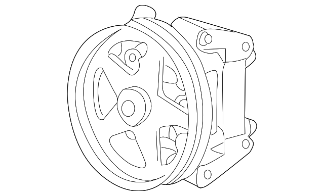 C2S47856 POWER STEERING PUMP