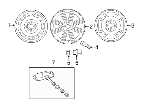 FRONT SUSPENSION/WHEELS for 2013 Toyota Yaris #1