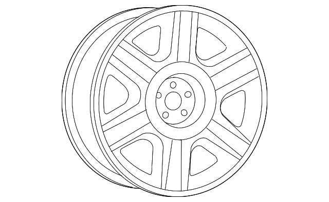2C5Z-1007-DA Деталь WHEEL