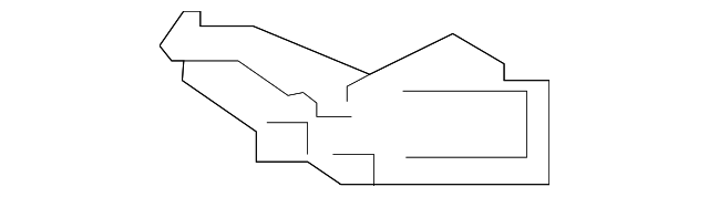 T2H8142 Деталь CONNECTOR PIPE SUPPORT BRACKET