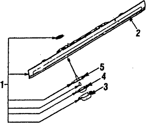 License Lamps for 1986 Subaru GL-10 #1