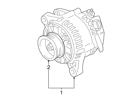 ELECTRICAL/ALTERNATOR for 2013 Toyota Tacoma #1