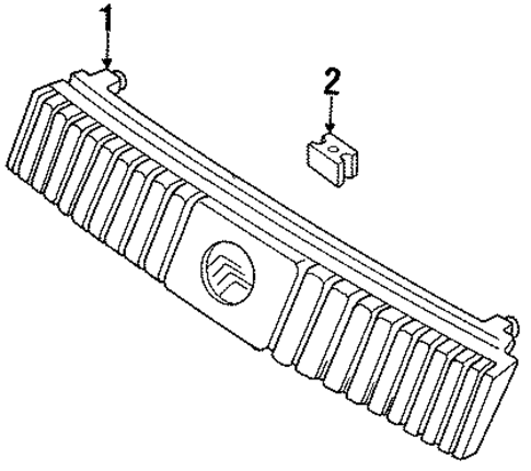 Tracer GRILLE & COMPONENTS