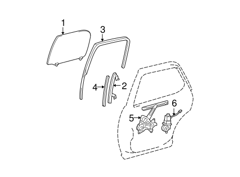 ELECTRICAL/REAR DOOR for 2006 Toyota Tundra #1