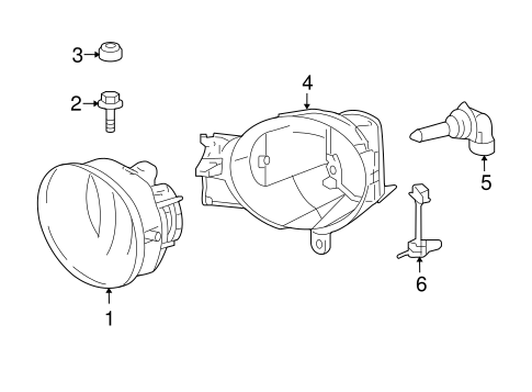 ELECTRICAL/BULBS - CHASSIS for 2007 Toyota Avalon #4
