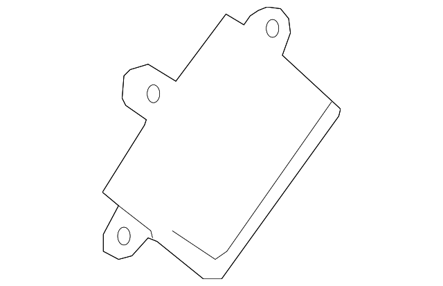C2D12284 Деталь MODULE, LEFT