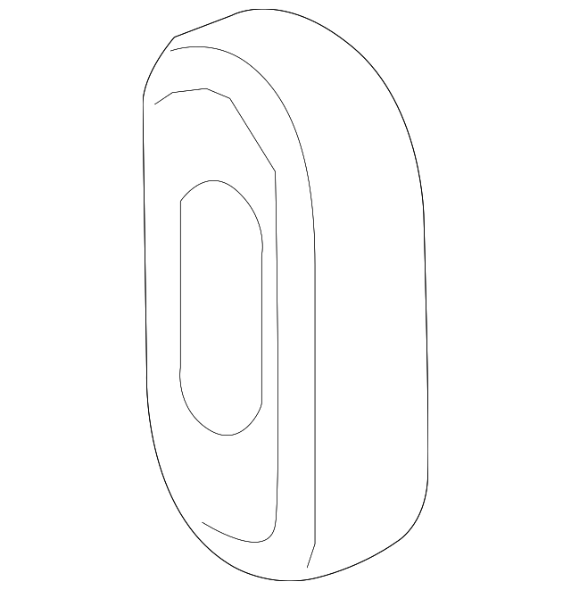 C2D5929 Деталь DOOR CHECK SEAL, RIGHT