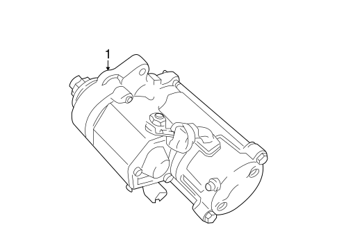 ELECTRICAL/STARTER for 2014 Toyota Highlander #1