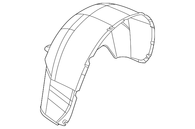 68148511AB SPLASH SHIELD, LEFT