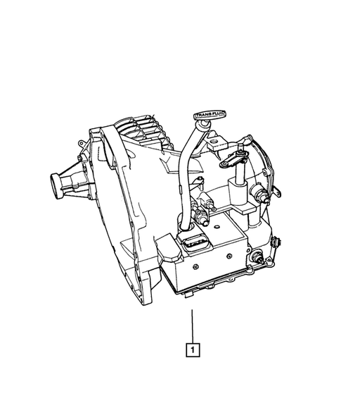 Transaxle Assembly for 2002 Dodge Stratus #0