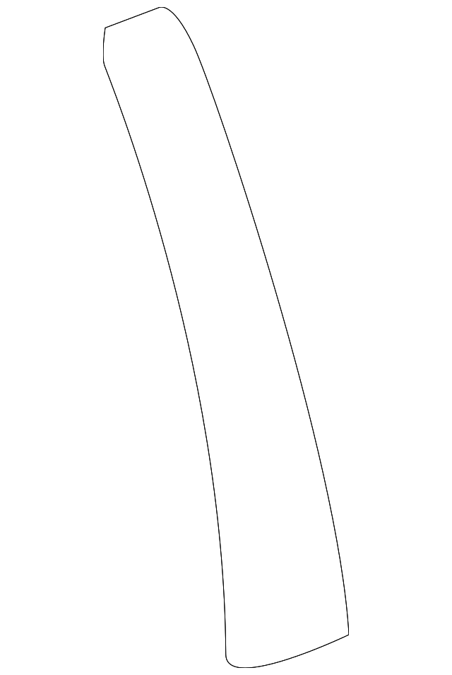6E5Z-54255A34-AA Деталь APPLIQUE, RIGHT