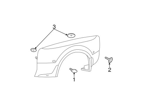 F-350 Super Duty SIDE MARKER LAMPS