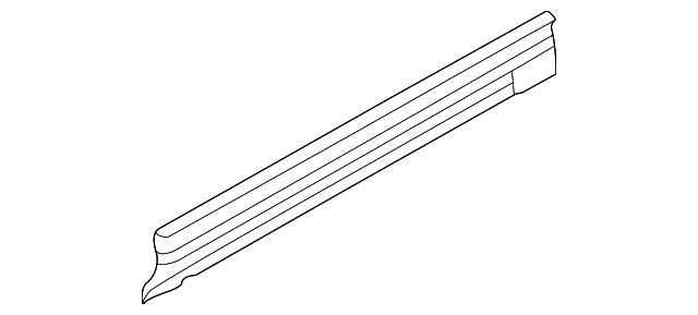 EFY500040 Деталь SUNROOF FRAME RETAINER, LEFT