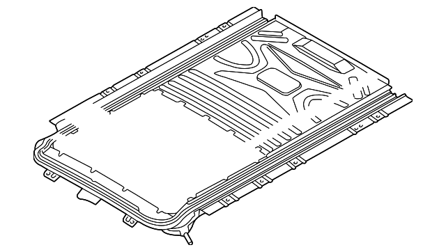 EFP000050 Деталь SUNROOF FRAME