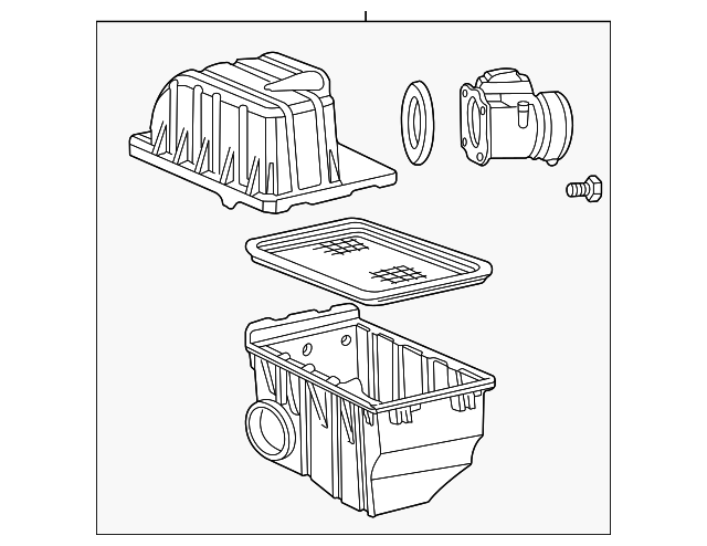 9R3Z9600A Деталь AIR CLEANER ASSY