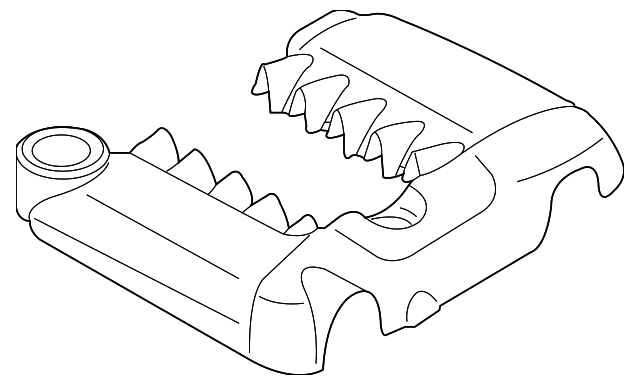 955-104-925-00 Деталь ENGINE COVER