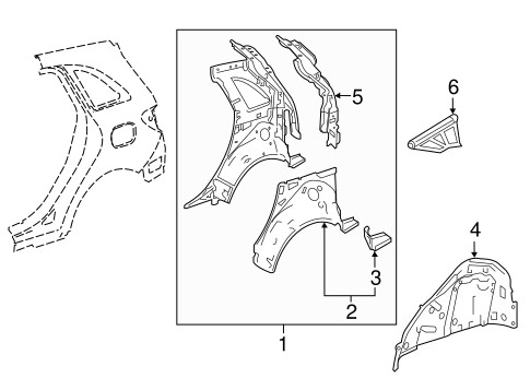 Inner Structure for 2015 Mercedes-Benz B Electric Drive #0