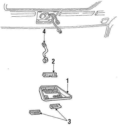 Sable OVERHEAD CONSOLE