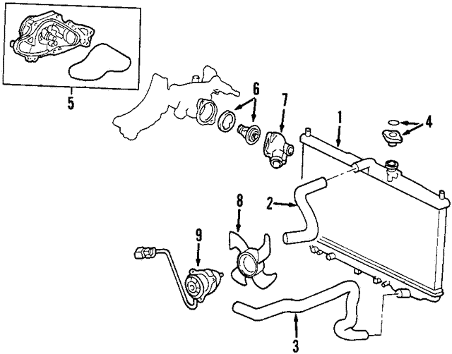Radiator (Denso) Radiator (Denso)