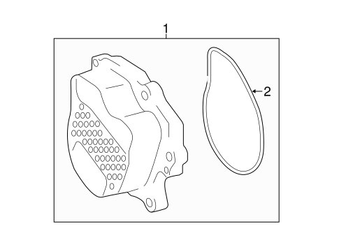 COOLING SYSTEM/WATER PUMP for 2015 Toyota Camry #2