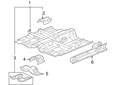 G6 FLOOR & RAILS
