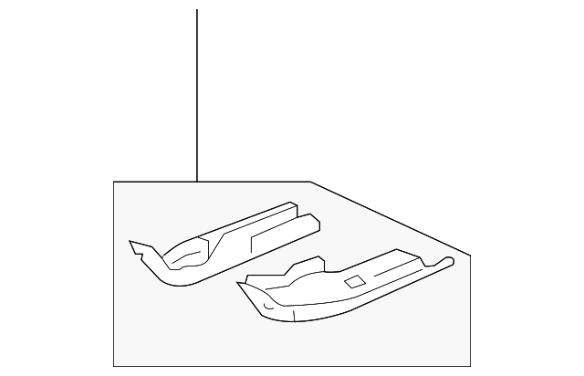 15868685 Деталь REINF PLATE, RIGHT