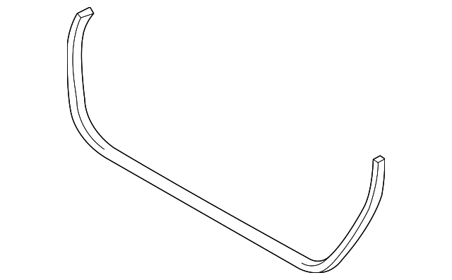991-537-076-06 Деталь LOWER W'STRIP, RIGHT