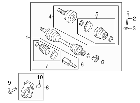 Renegade DRIVE AXLES