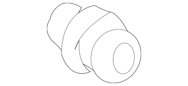 88970375 Деталь UPPER COVER RETAINER, LEFT