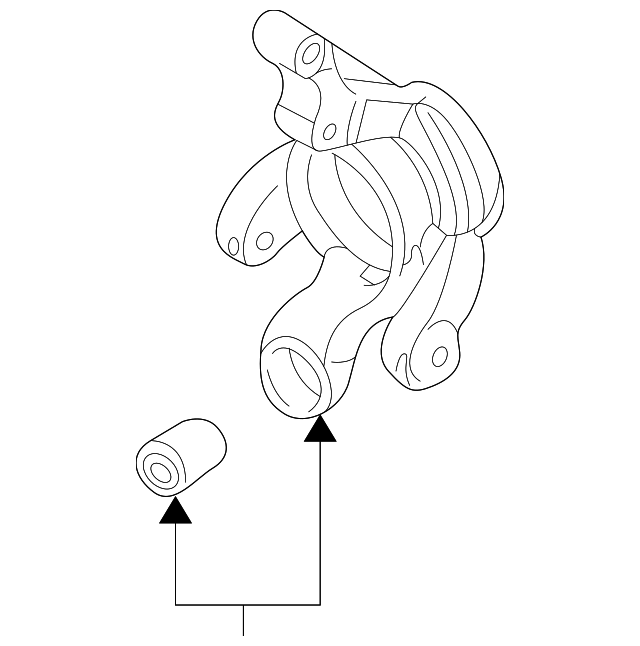 RLH000020 Деталь KNUCKLE, RIGHT