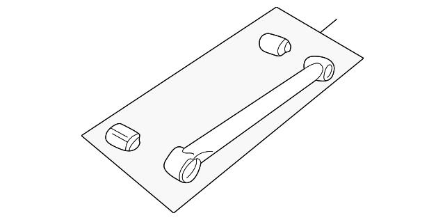 RGD000110 Деталь TRACK BAR, LEFT