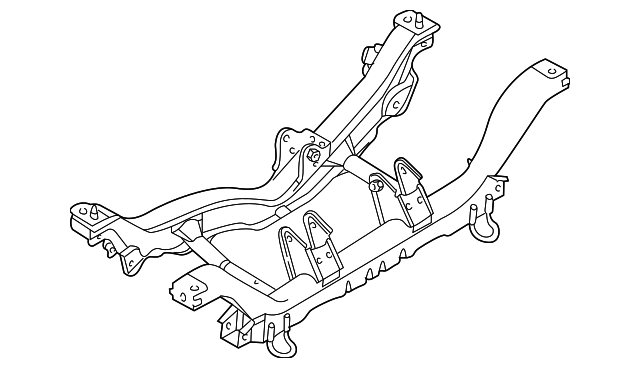 KHB000080 Деталь SUSP CROSSMEMBER