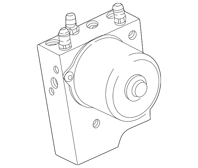 XR816399 Деталь ABS PUMP ASSY