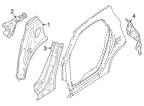 Inner Structure for 2018 Smart Fortwo #0