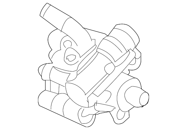15868352 Деталь POWER STEERING PUMP