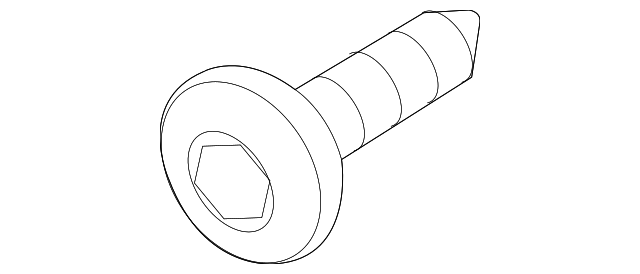 30624330 Деталь TAIL LAMP SCREW, LEFT
