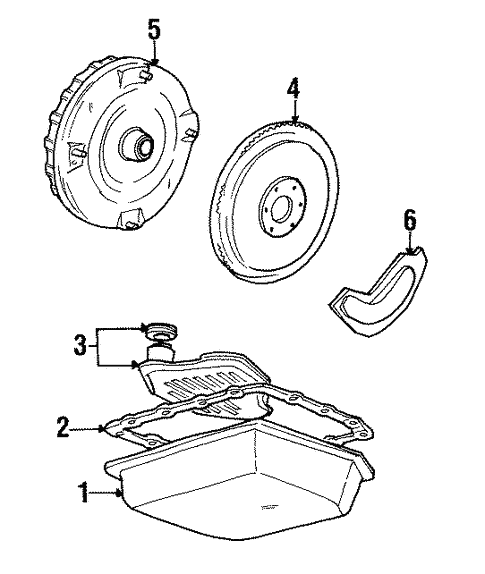 Maintenance & Lubrication/Transmission Components for 1996 Ford Mustang #2